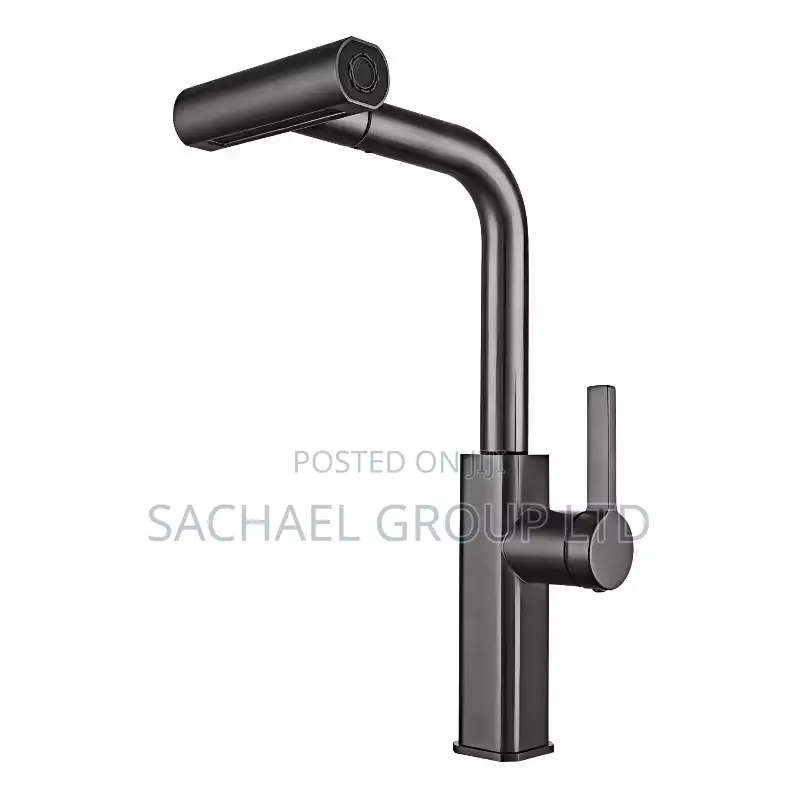 Mattel Black Adjustable Faucet