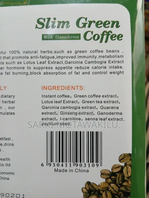 Slim Green Coffee
