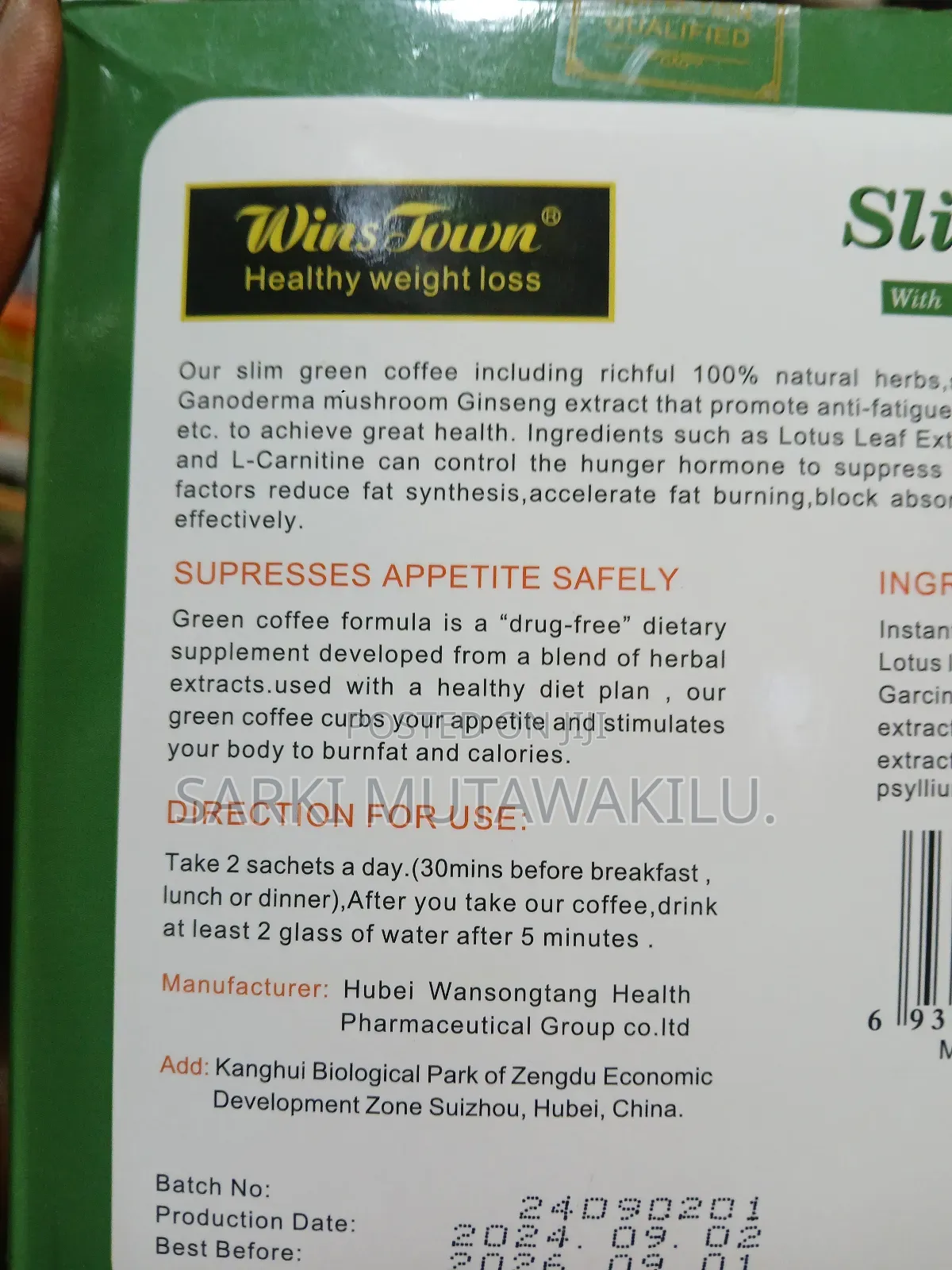 Slim Green Coffee