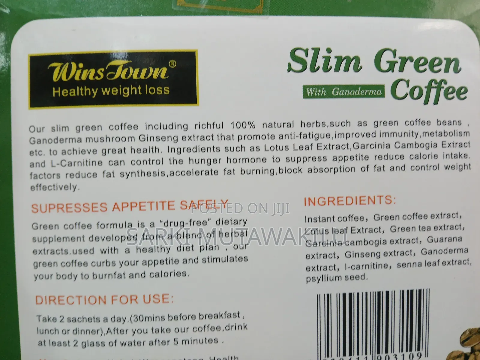 Slim Green Coffee