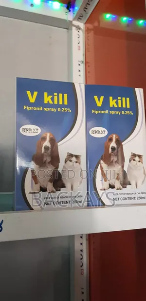 Effective Vkill Anti Flea and Tick Spray for All Dog Types