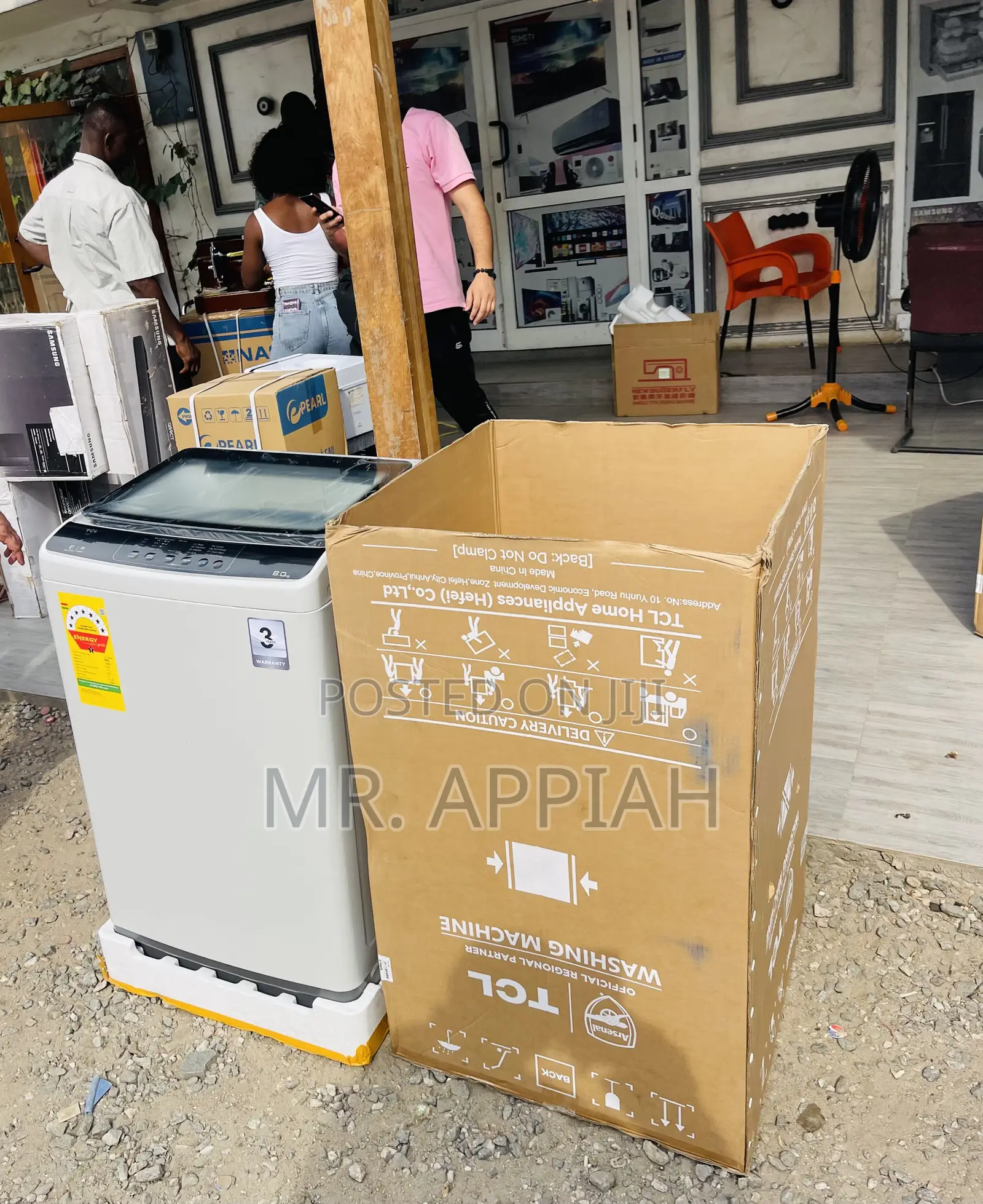 Choose Unique TCL 8kg Fully Automatic Washing Machine 