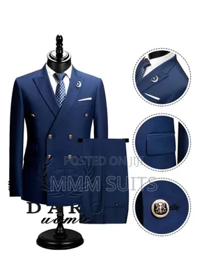 Daro Turkey Double-Breasted 2-Piece Men Suit