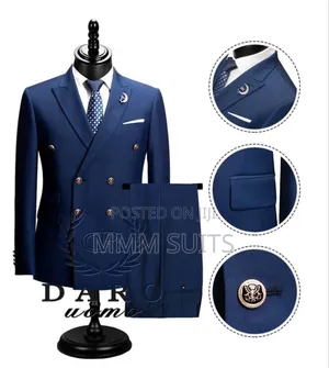 Daro Turkey Double-Breasted 2-Piece Men Suit