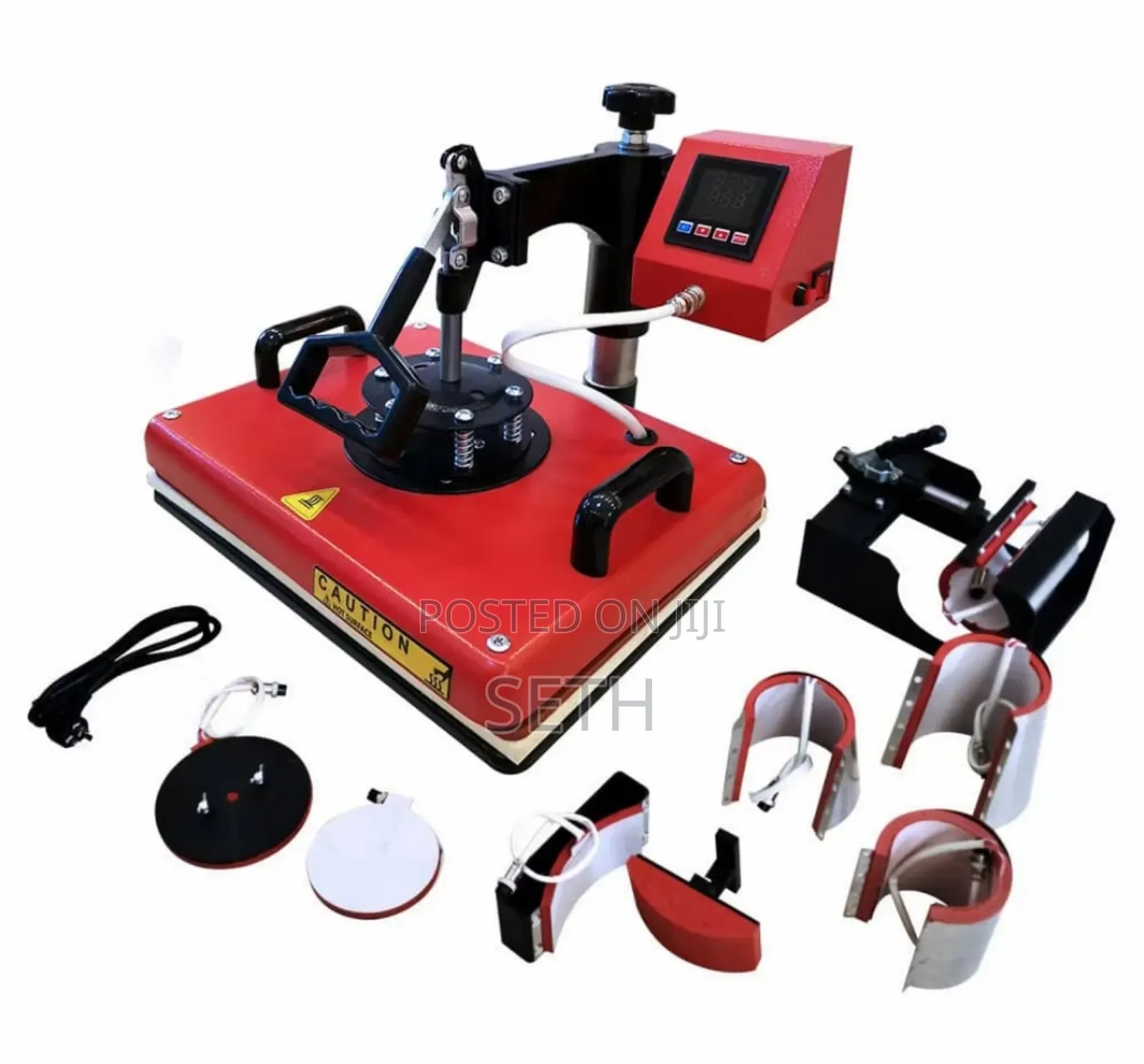 8in1 Heat Press Machine