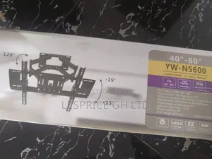 Wall Bracket: 40-80 Inc: Holds Tv Safely