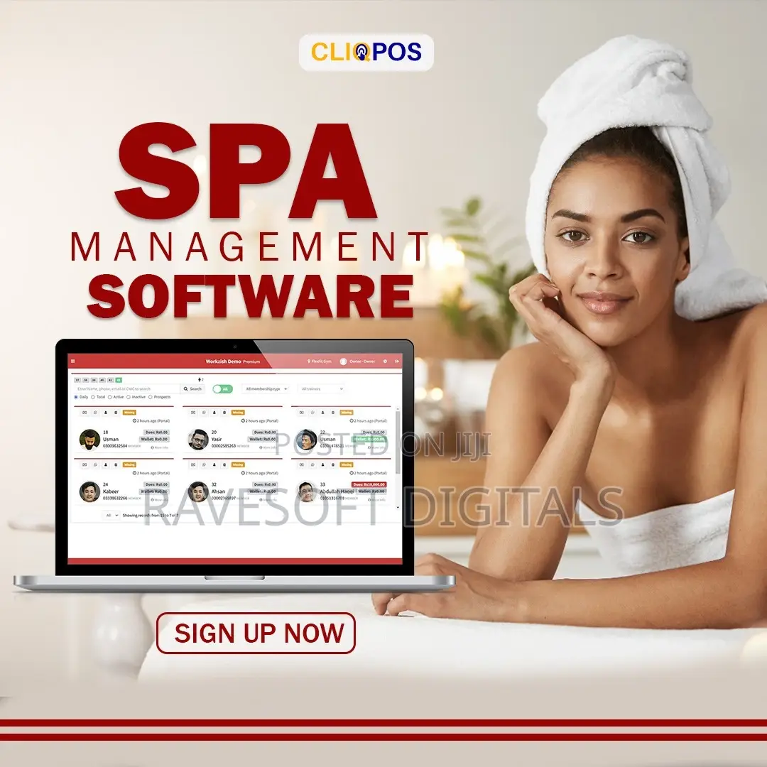 The Smart Spa Management Software