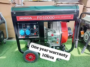 100% Copper Coil Alternator 10kva Honda Gensel Diesel Japan