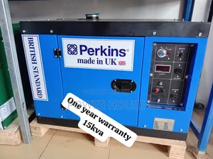 100% Copper Coil Alternator 15kva Perkins Genset Diesel Uk