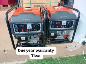 100% Copper Coil Alternator 7kva Ecoolmax Genset Petrol 7kva