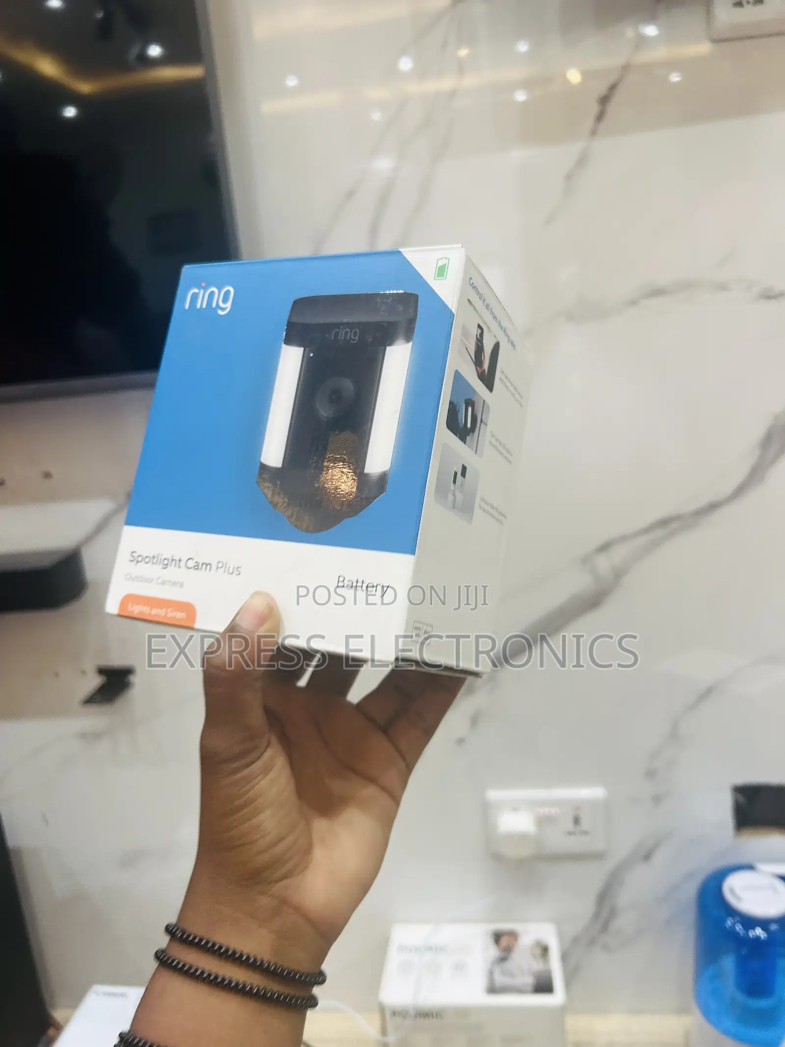 Long Lasting Effects Ring Spotlight Cam Pro Battery