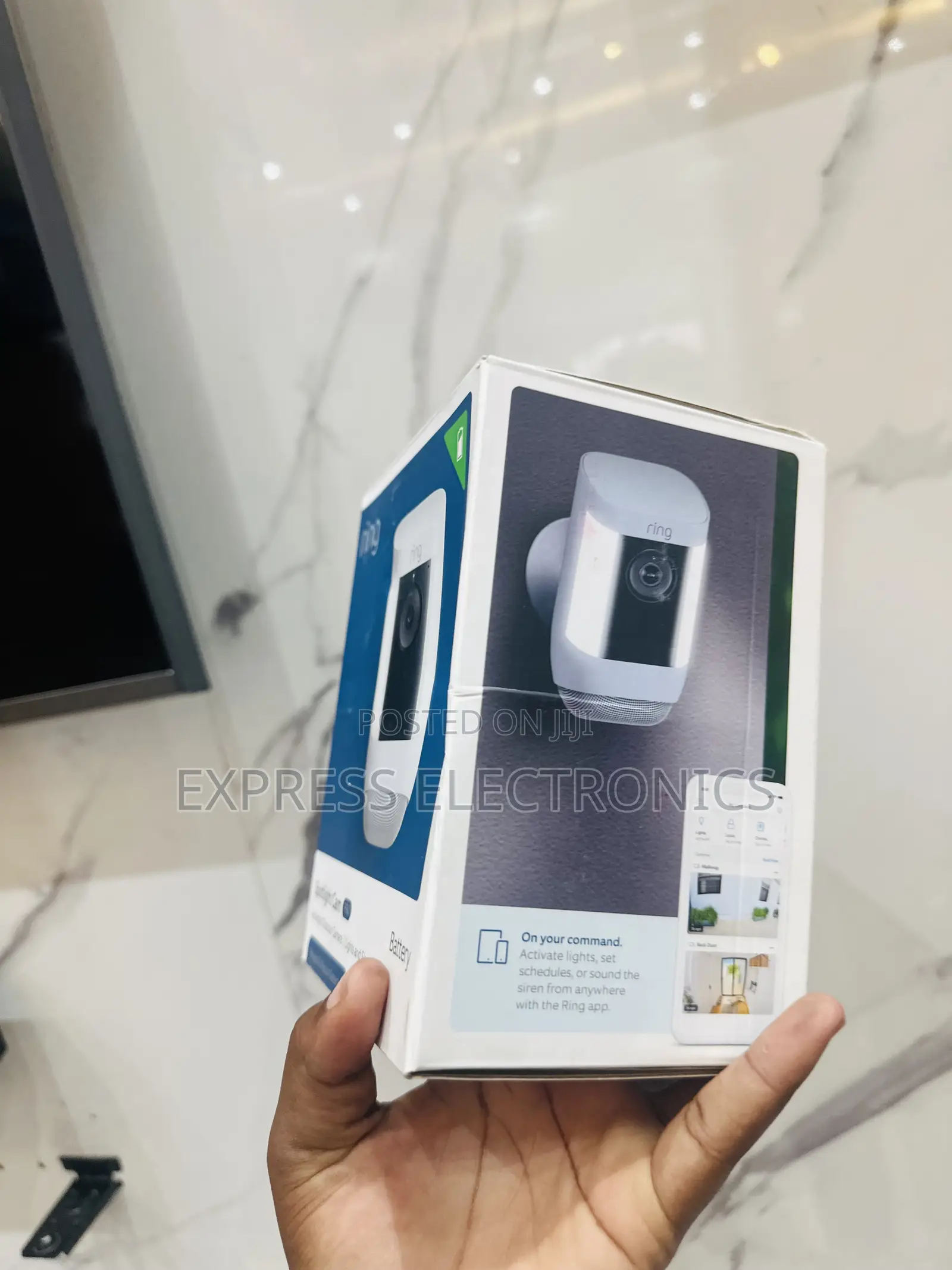 Zeal New Sleek White Pro Cam Spotlight Battery