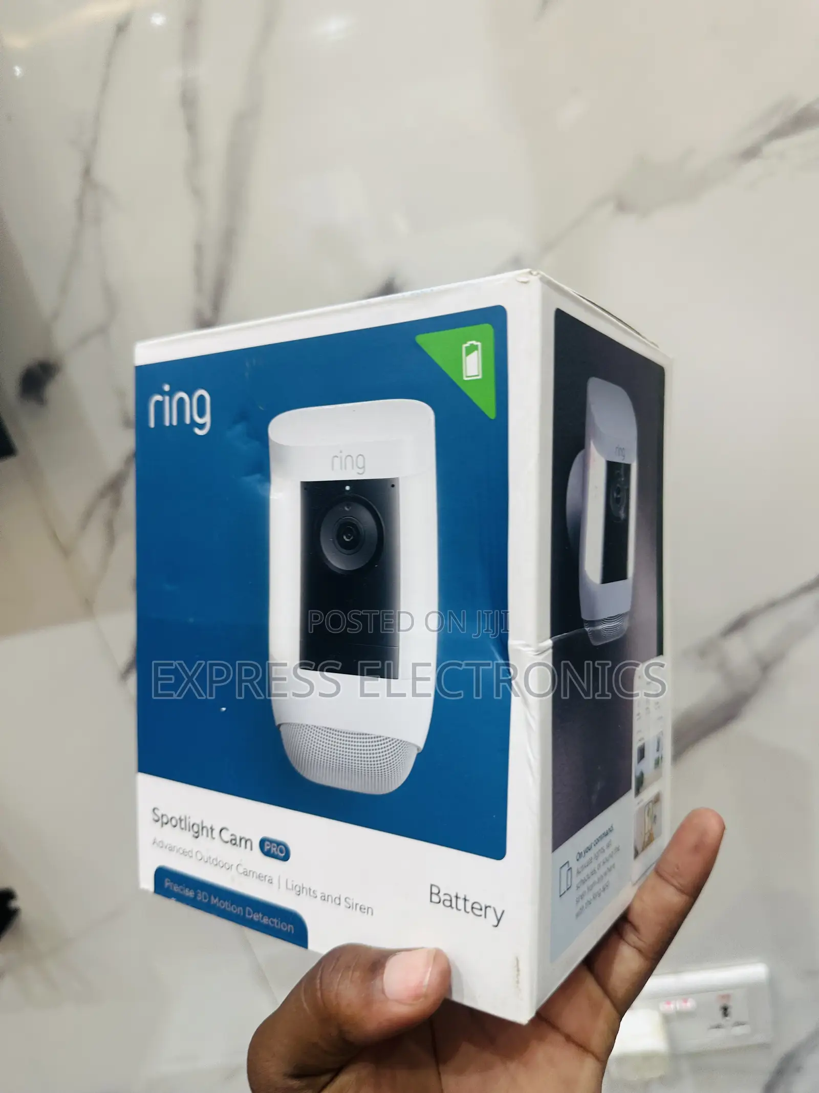 Hot Cake on Ring Spotlight Outdoor Cam Pro Battery