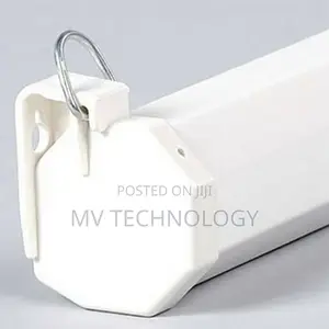 Manual Pull Down Projector Screen 243x243 Cm