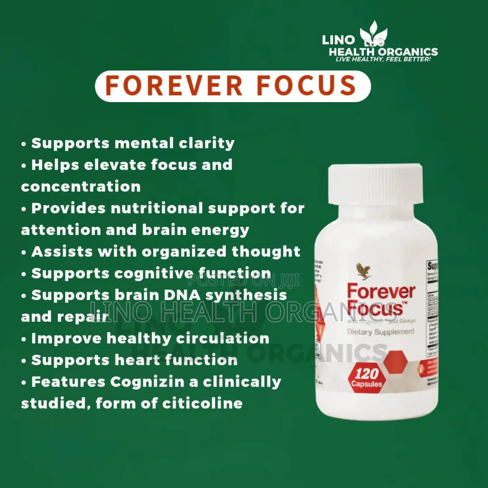 Mental Clarity | Brain Nutritional Support| Forever Focus