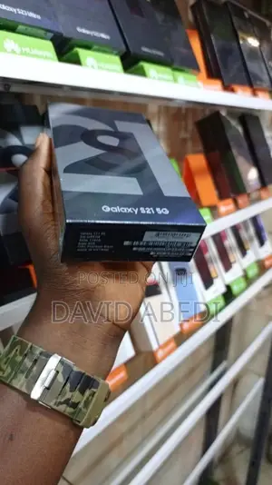 New Samsung Galaxy S21 5G 128 GB Black