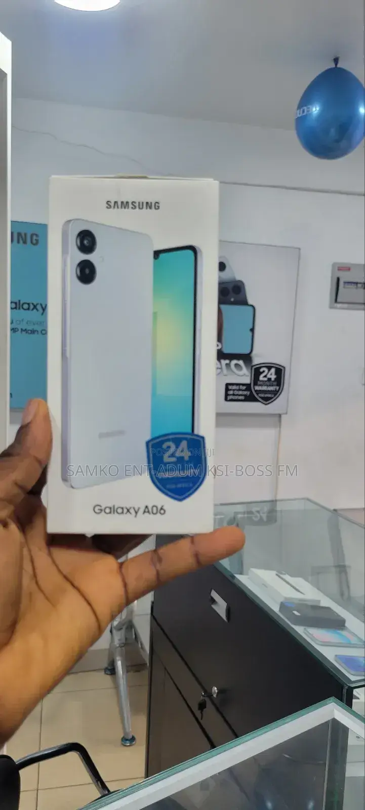 New Samsung Galaxy A06 64 GB Gray