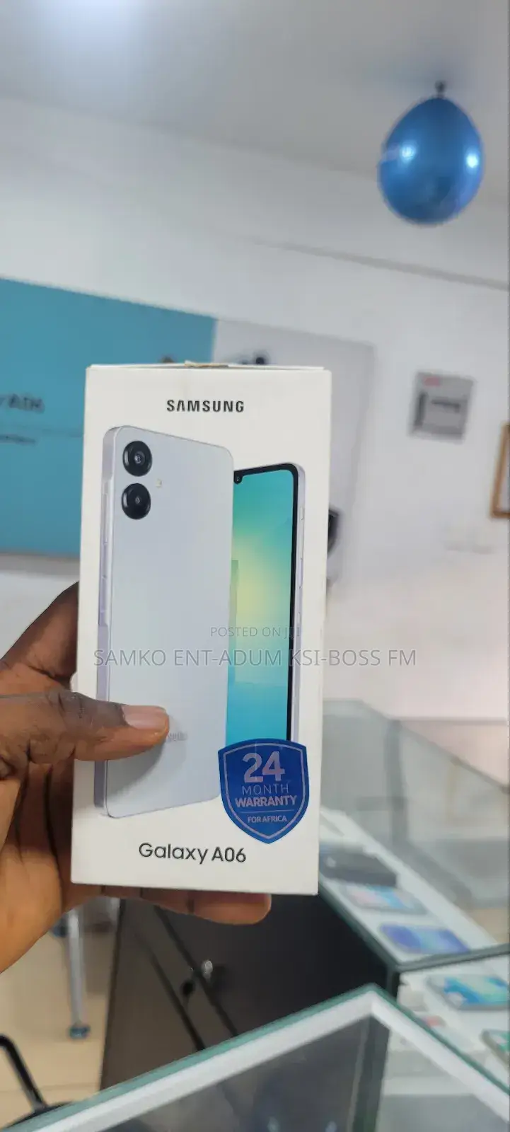 New Samsung Galaxy A06 64 GB Gray
