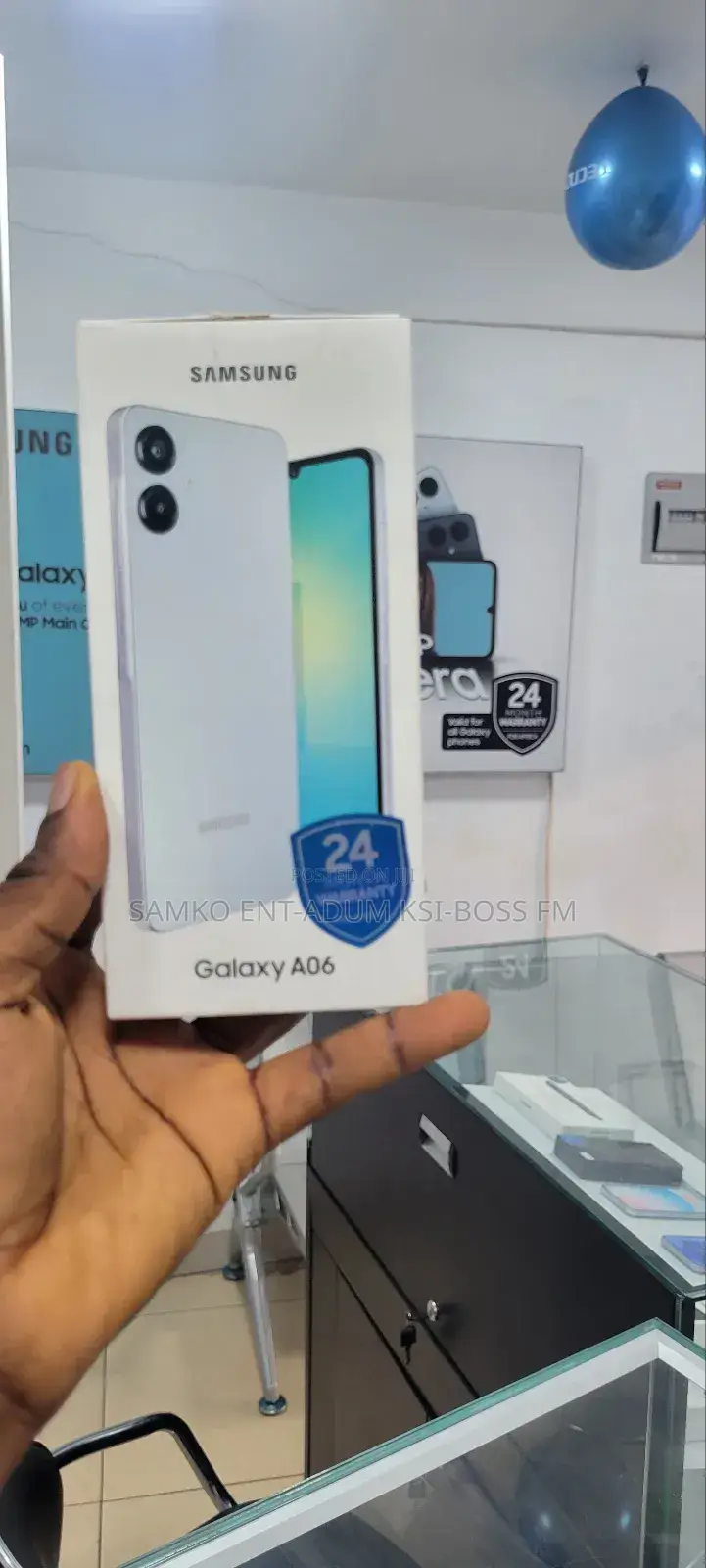 New Samsung Galaxy A06 64 GB Gray