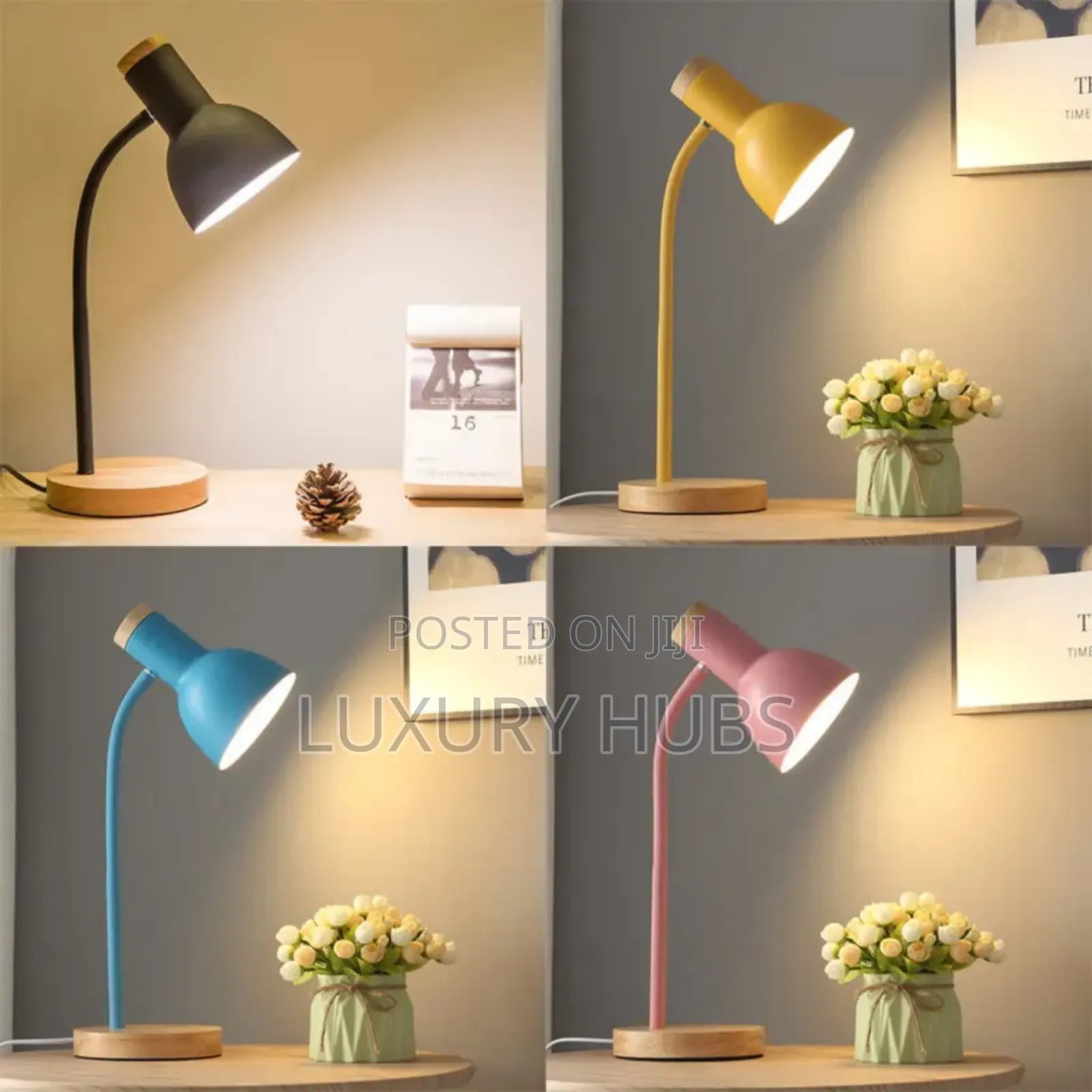 Study Lamp (Wooden Type With Modern Design)