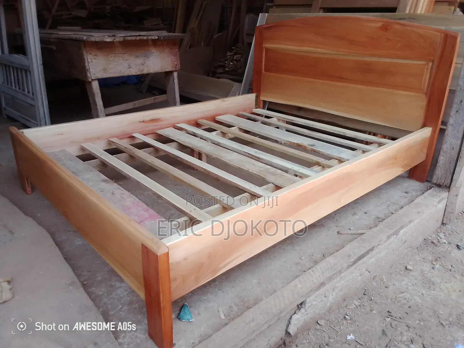 Wooden Bed