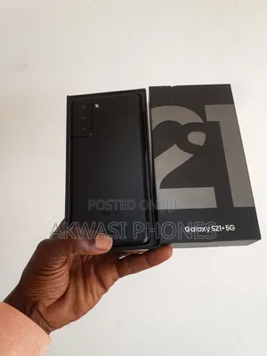 New Samsung Galaxy S21+ 5G 128 GB Black