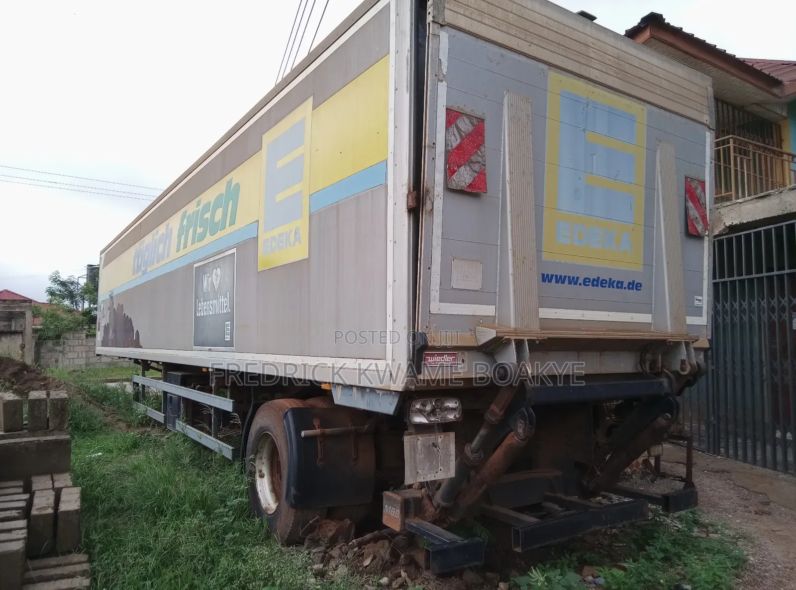 40ft Container Freezer Trailer for Sale at Santasi