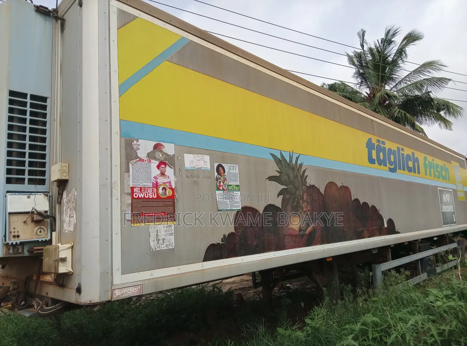 40ft Container Freezer Trailer for Sale at Santasi