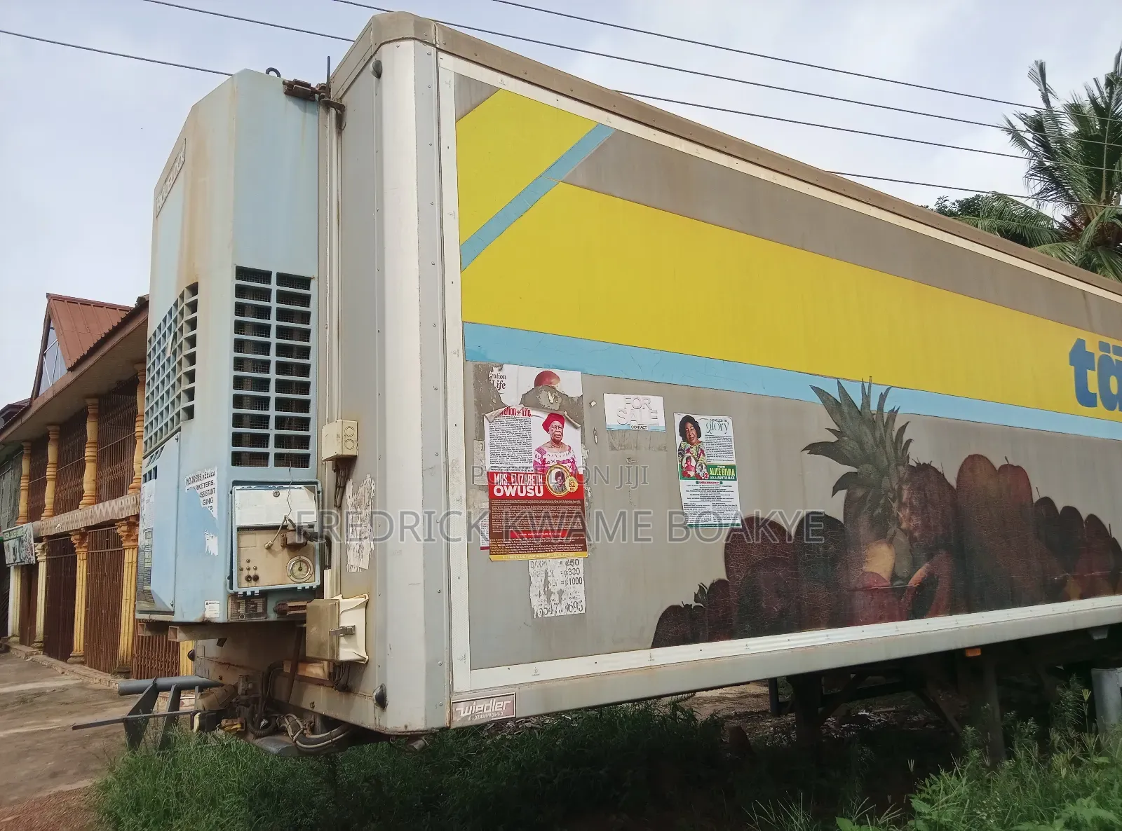 40ft Container Freezer Trailer for Sale at Santasi
