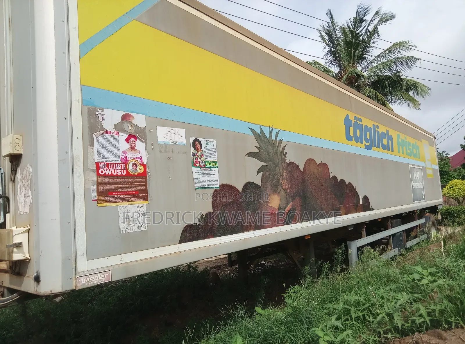 40ft Container Freezer Trailer for Sale at Santasi
