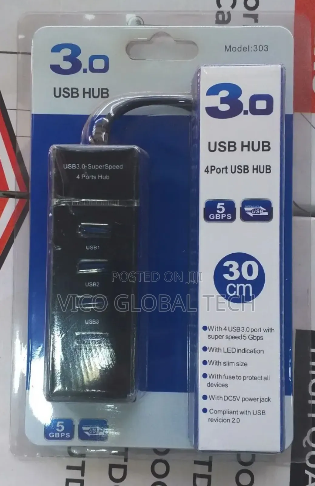 Usb Hub 3.0 4port