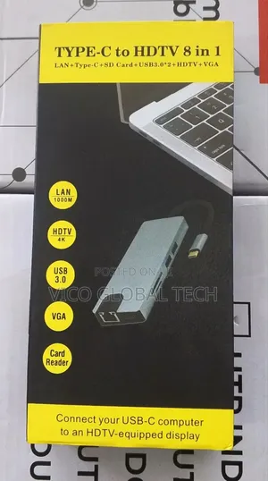 Type-C to HDTV 8in1