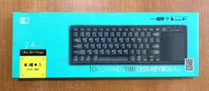 Heatz Ultra Slim Touch Pad 2.4ghz Wireless Keyboard - Zk05