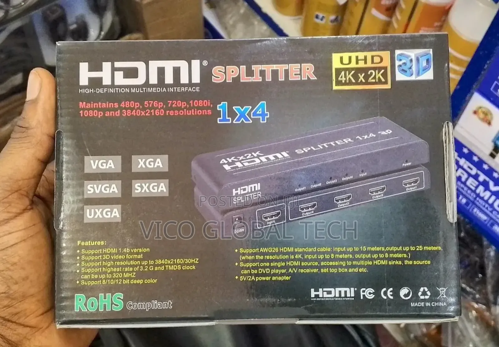 Hdmi 4port Splitter