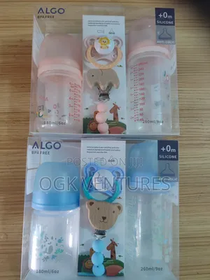 Algo Baby Feeding Bottles Set