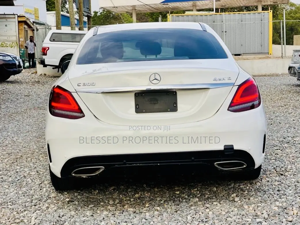 Mercedes-Benz C300 Base C300 AWD 4MATIC Sedan 2018 White
