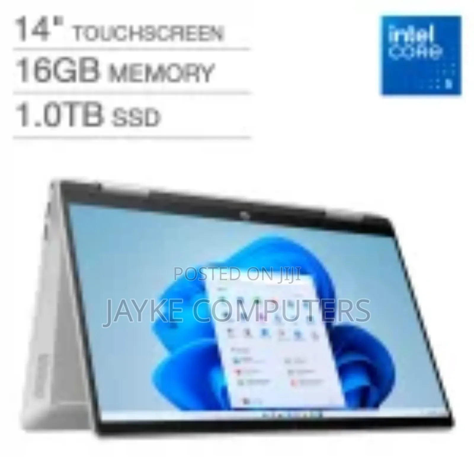New Laptop HP Pavilion 14 X360 2-in-1 16GB Intel Core I5 SSD 1T