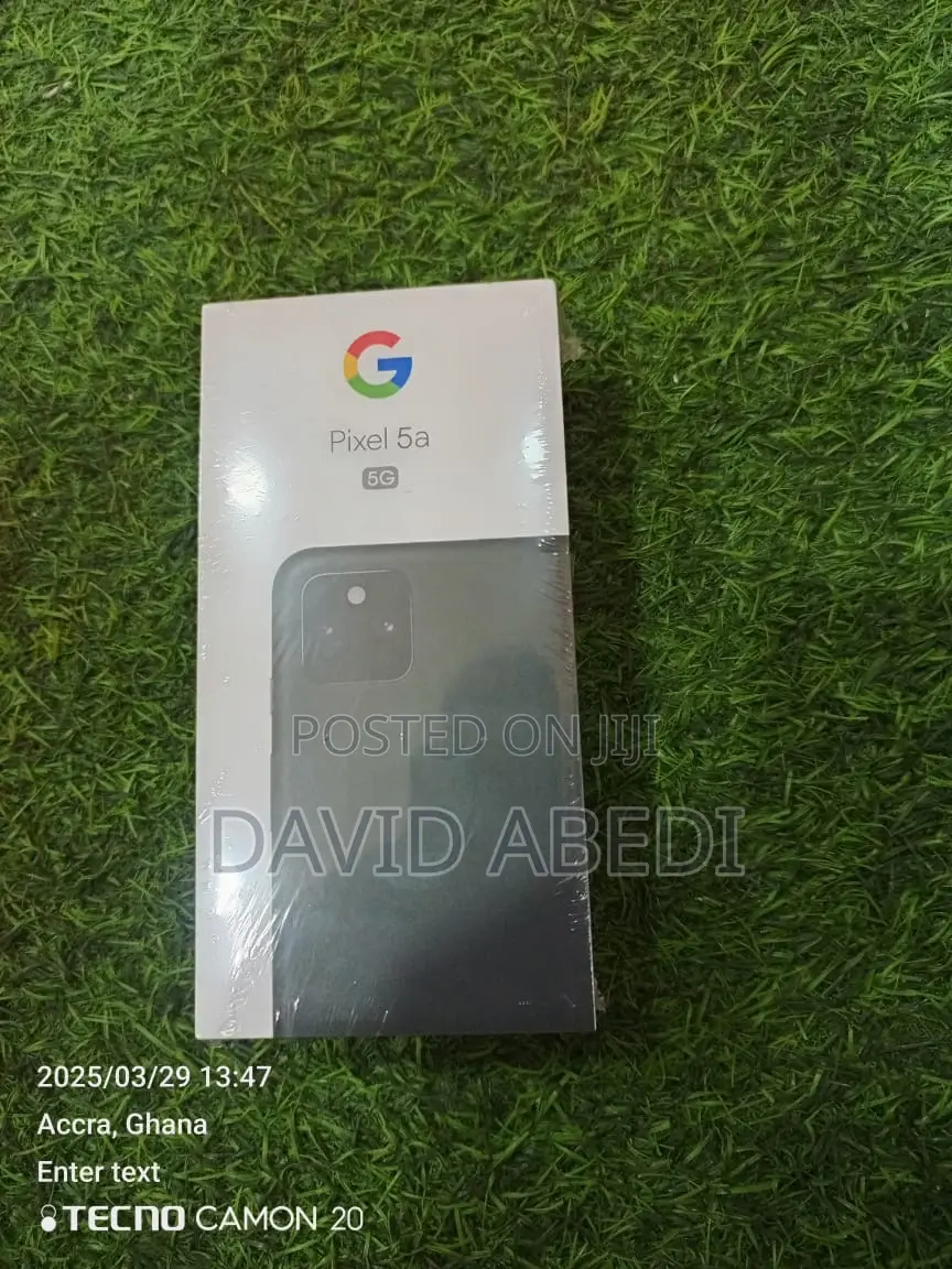 New Google Pixel 5a 5G 128 GB Black