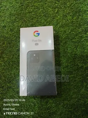 New Google Pixel 5a 5G 128 GB Black