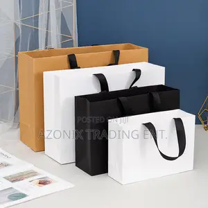 Plain and Customized Paper Gift Bags