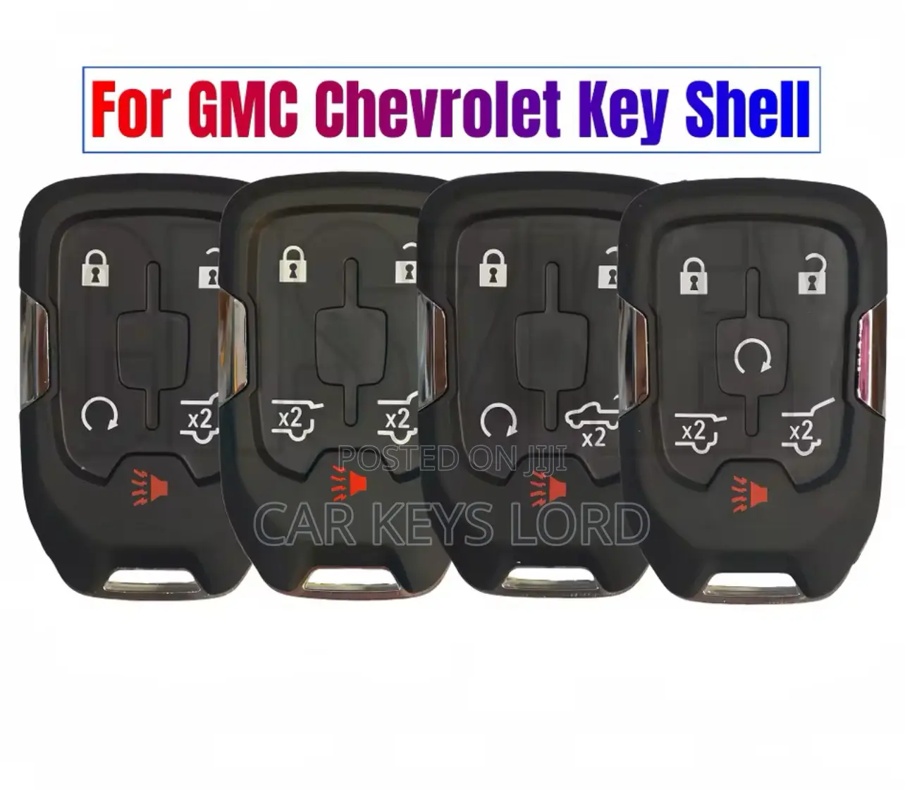 GMC Smart Key Shell