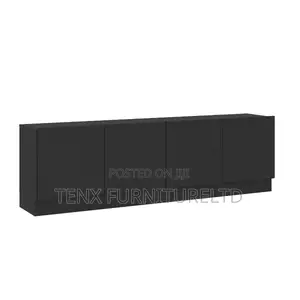 Tv Stand 4door BLCK