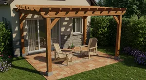 Backyard Pergola 006