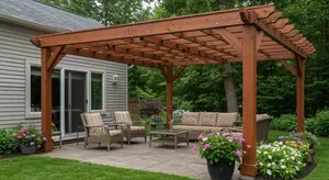 Front-View Pergola 010