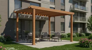 Front-View Pergola 007