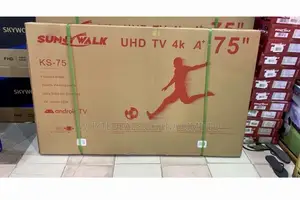 Sunnywalk 75" Smart Android Uhd Frameless Led Tv|Hdr|2025