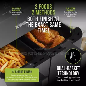 7litre Tower Dual Air Fryer Uk