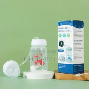 Baby Hands Free Feeding Bottle