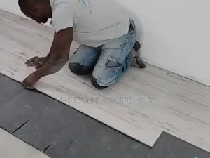 Rectangular Vinyl Floor Tile(No Glue Needed)