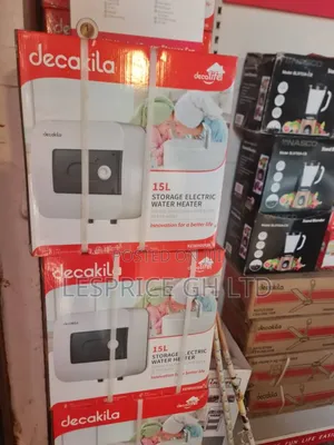 Decakila 15l Electric Water Heater: No Delay